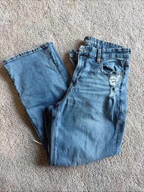 American Eagle Outfitters Light Blue Distressed Women's Jeans